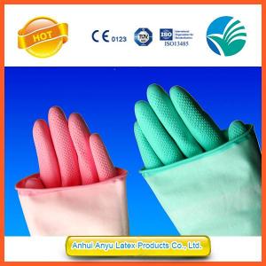 Luvas de látex para limpeza doméstica