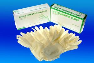 luvas de látex médicas